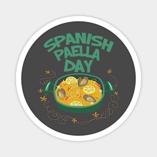 27th March - Spanish Paella Day Magnet